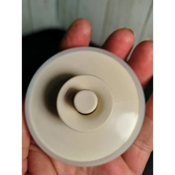 Tupperware Counterparts Vintage canister #1625 w/ 3 part lid #1249 #1213 almond - Picture 4 of 7